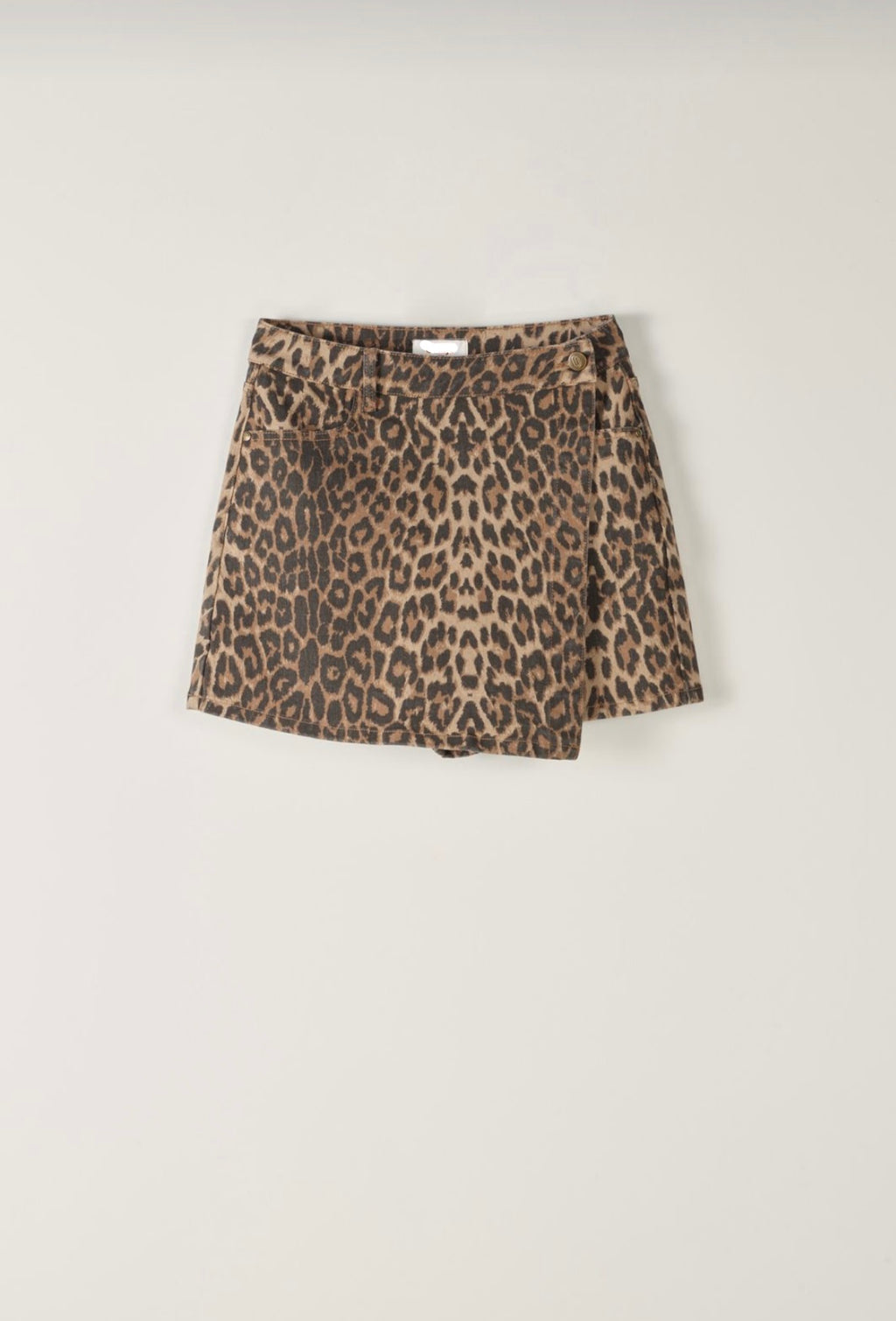 Jupe short Leopard