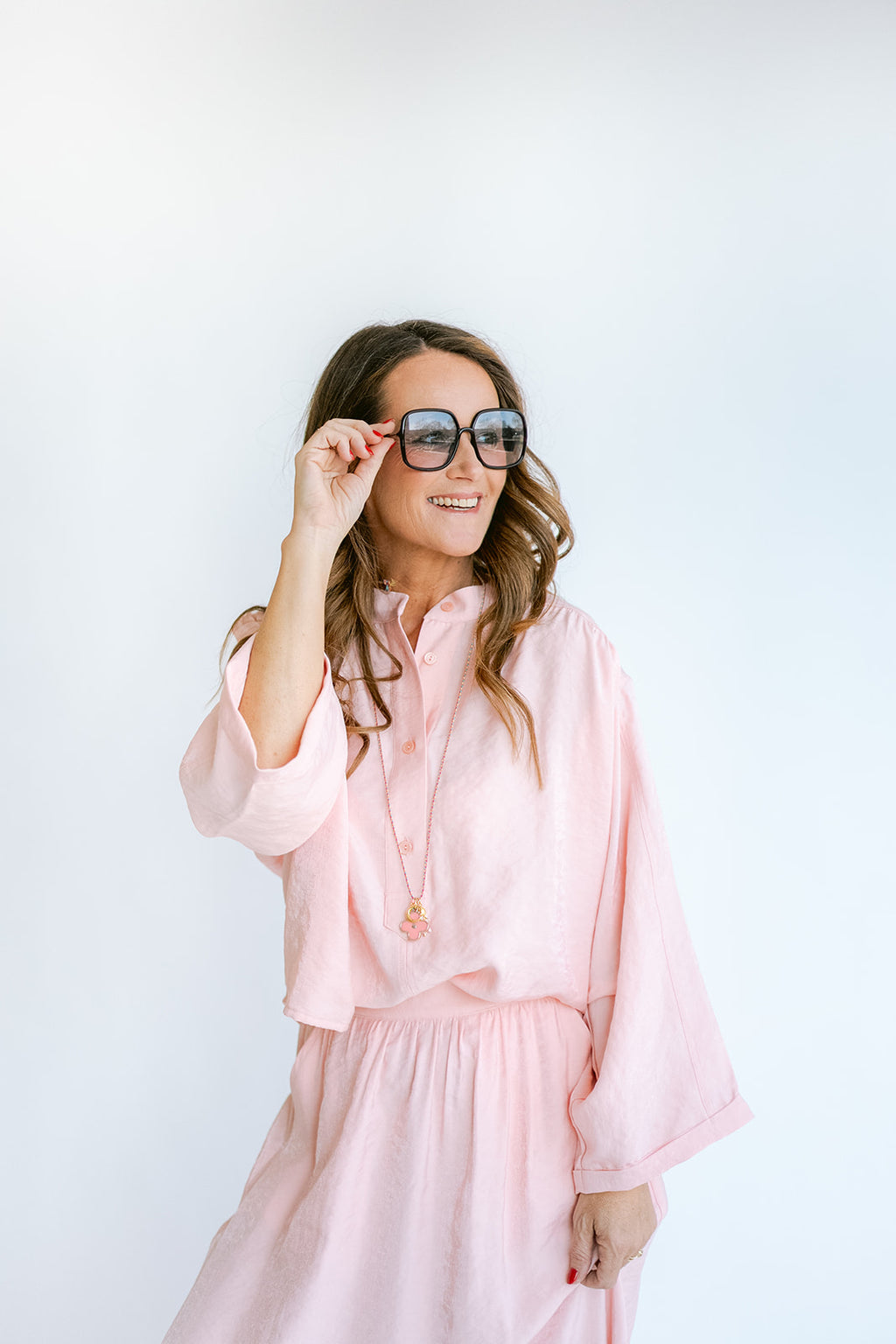 Maya Blouse Brilliant Pink