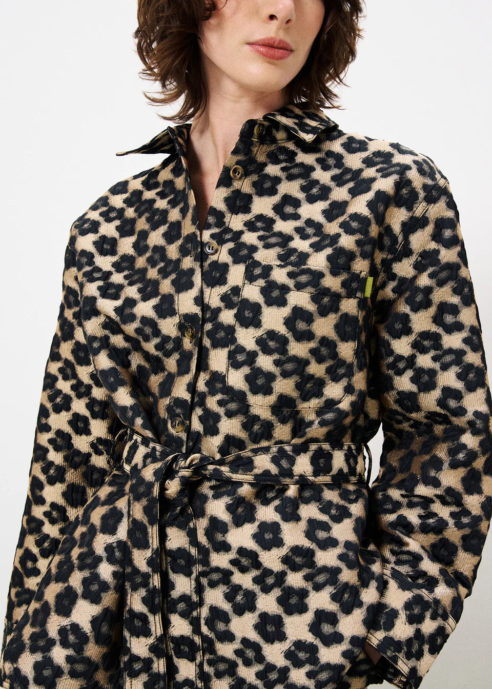 SURCHEMISE PANDORE LEOPARD