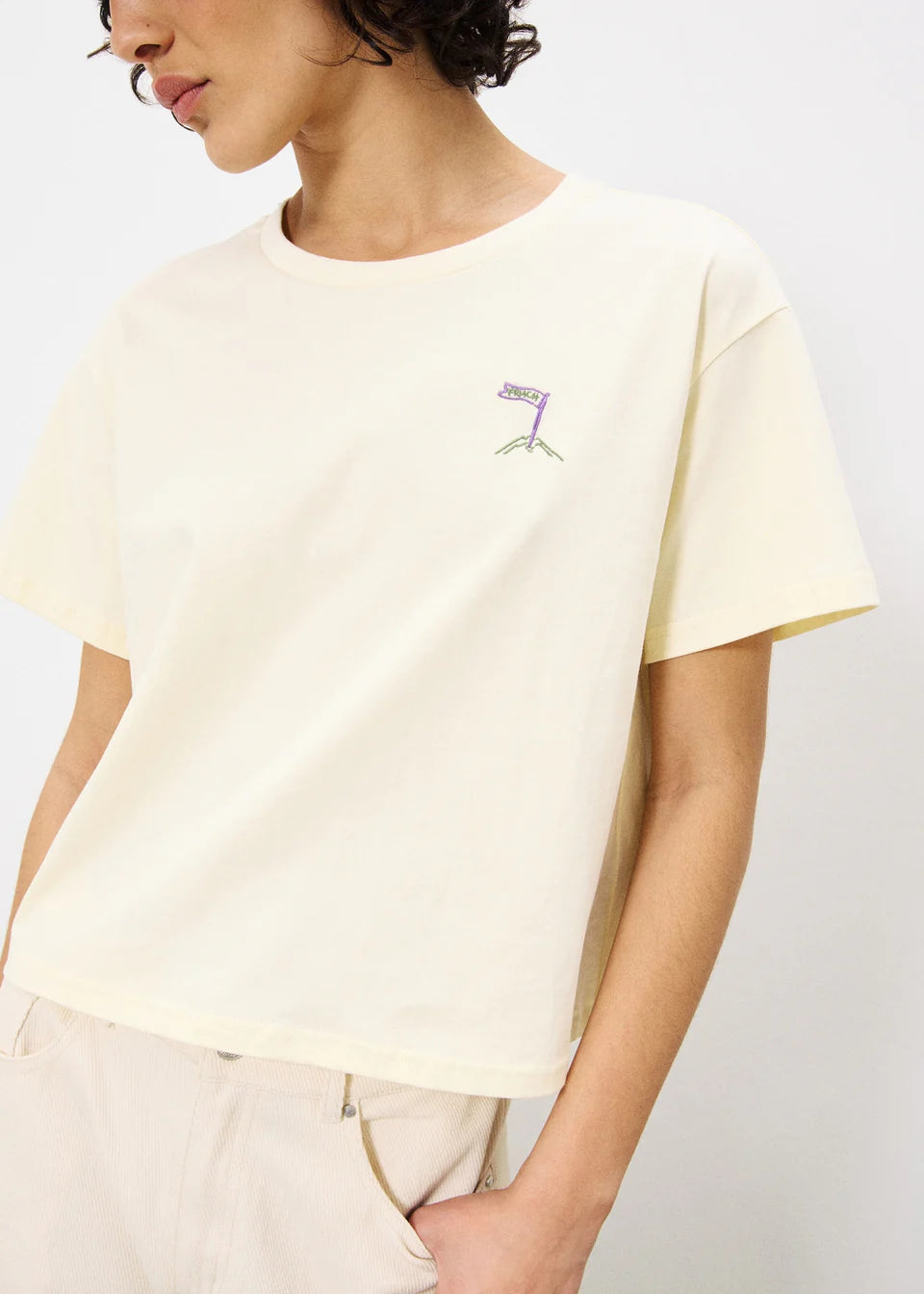 T-SHIRT EMA CREME