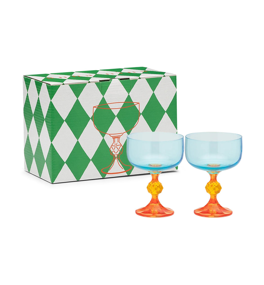Paradise Cocktail Glass Set of 2