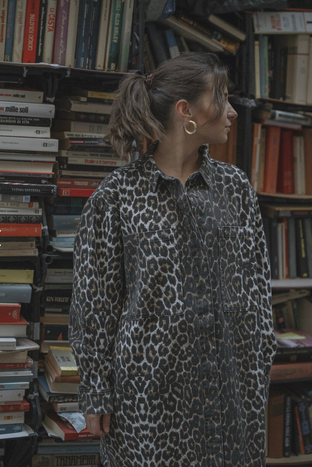 Leopard jurk Abby