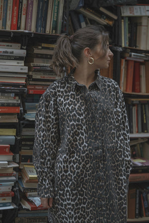 Leopard jurk Abby