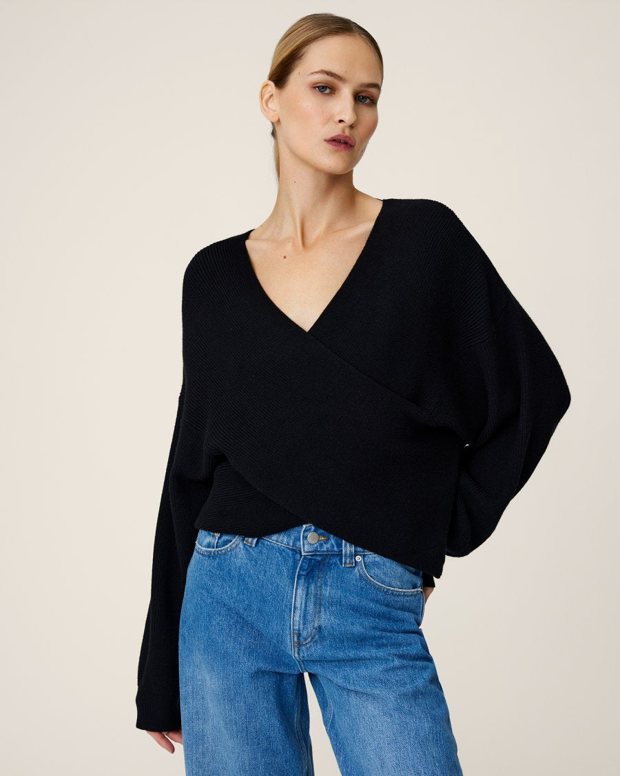 Zinelle rachelle wrap pullover