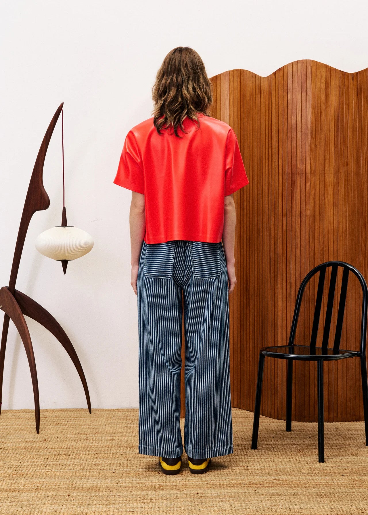 T-SHIRT BAZIN ROUGE