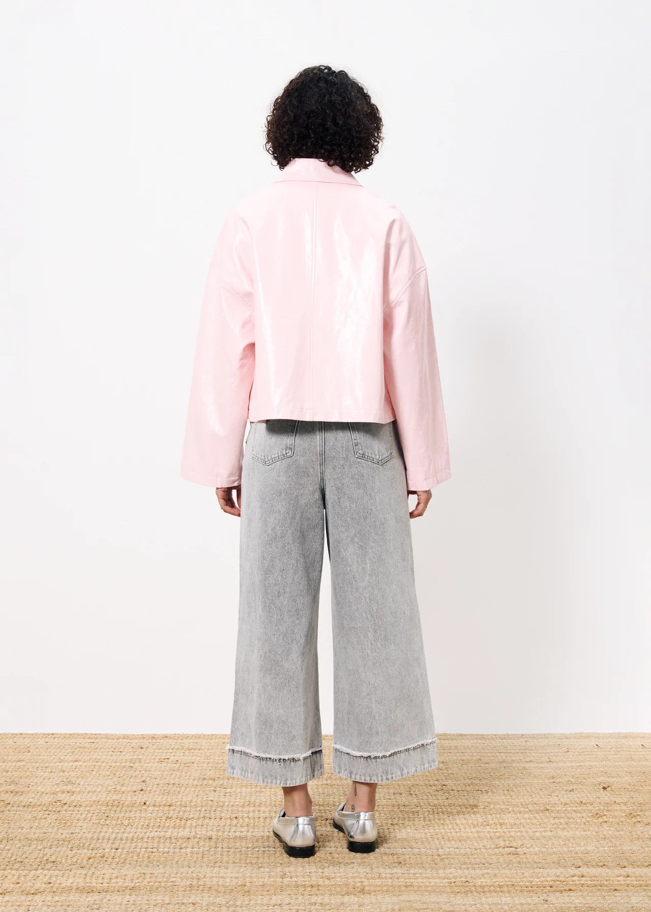VESTE CARMELIE ROSE PALE