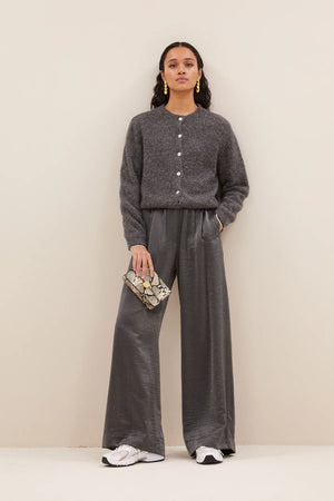benji metallic pants | metallic silver