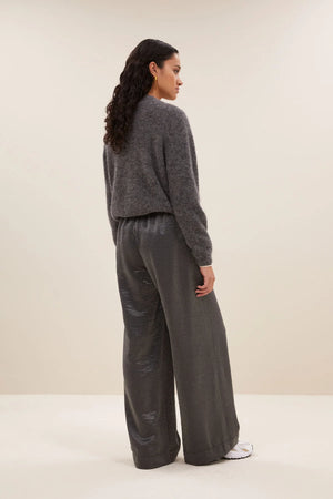 benji metallic pants | metallic silver