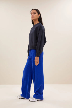 mees cord pants | surf blue