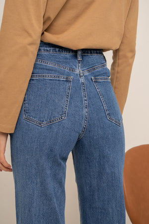 Jeans wide leg Barbara