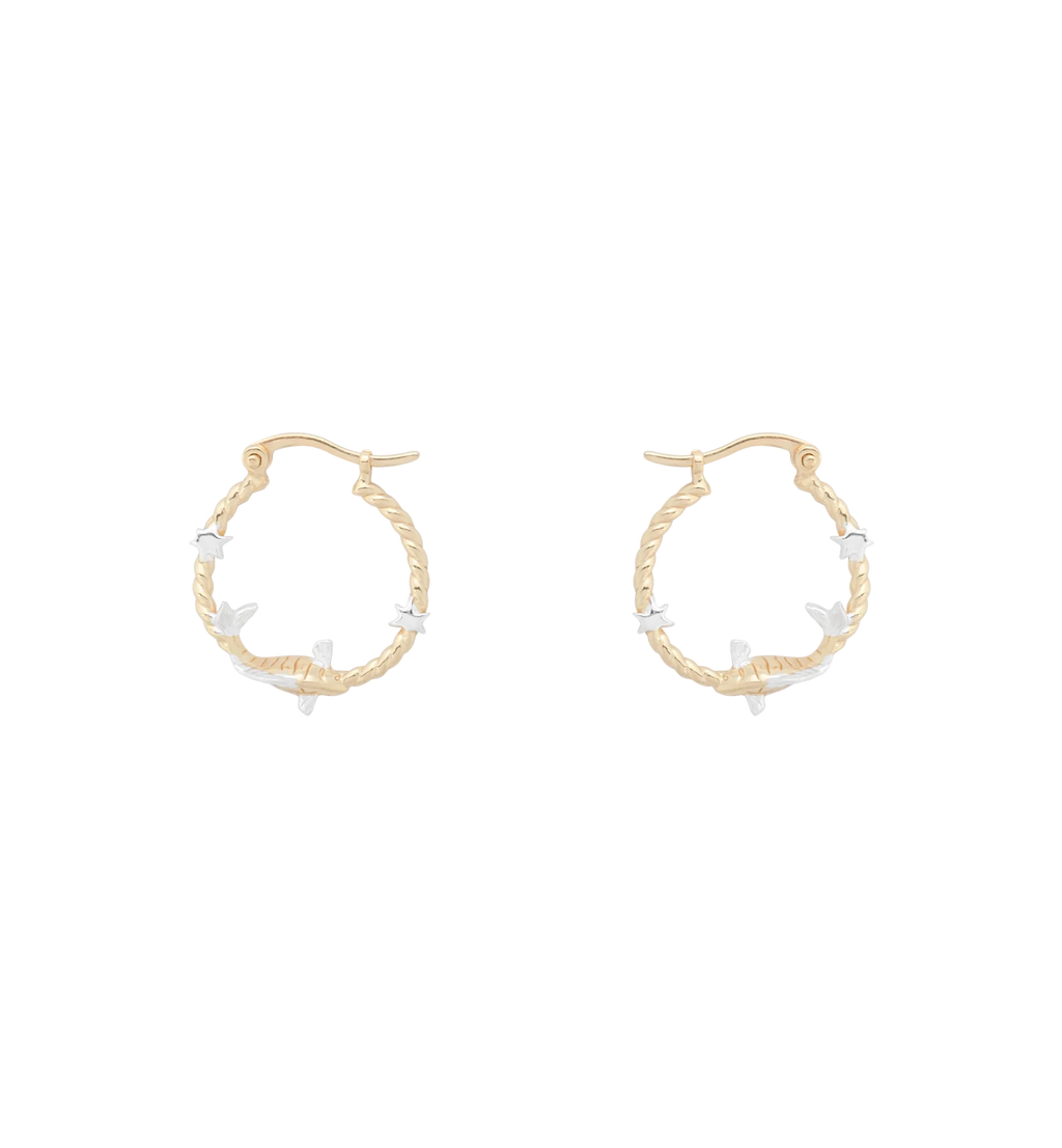 Dreamy Dive Hoop Earrings
